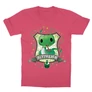 Pink Harry Potter gyerek rövid ujjú póló - Slytherin Watercolor