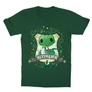 Sötétzöld Harry Potter gyerek rövid ujjú póló - Slytherin Watercolor