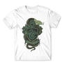 Fehér Harry Potter férfi rövid ujjú póló - Slytherin