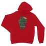 Piros Harry Potter unisex kapucnis pulóver - Slytherin