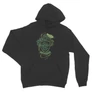 Sötétszükre Harry Potter unisex kapucnis pulóver - Slytherin