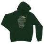 Sötétzöld Harry Potter unisex kapucnis pulóver - Slytherin