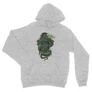 Sportszürke Harry Potter unisex kapucnis pulóver - Slytherin