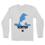 Fehér Harry Potter férfi hosszú ujjú póló - Sorted Ravenclaw