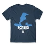 Denim Harry Potter férfi rövid ujjú póló - Sorted Ravenclaw
