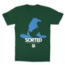 Sötétzöld Harry Potter gyerek rövid ujjú póló - Sorted Ravenclaw