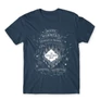 Denim Harry Potter férfi rövid ujjú póló - The Marauder's Map Cover