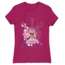 Pink Harry Potter női rövid ujjú póló - Until the very end