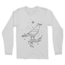Fehér Harry Potter férfi hosszú ujjú póló - Ravenclaw Constellation