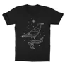 Fekete Harry Potter gyerek rövid ujjú póló - Ravenclaw Constellation