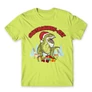 Almazöld Santasaurus Rex férfi rövid ujjú póló