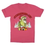 Pink Santasaurus Rex gyerek rövid ujjú póló