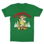 Zöld Santasaurus Rex gyerek rövid ujjú póló