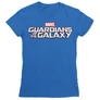 Királykék A galaxis őrzői női rövid ujjú póló - Guardians Simple Logo