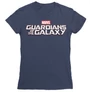 Sötétkék A galaxis őrzői női rövid ujjú póló - Guardians Simple Logo