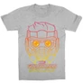 Sportszürke A galaxis őrzői gyerek rövid ujjú póló - Star Lord Outline