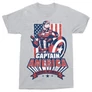 Sportszürke Marvel Amerika Kapitány férfi rövid ujjú póló - Sentiel of liberty