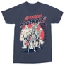 Sötétkék Bosszúállók férfi rövid ujjú póló - Avengers Assemble