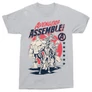 Sportszürke Bosszúállók férfi rövid ujjú póló - Avengers Assemble