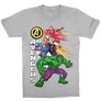 Sportszürke Bosszúállók - Avengers gyerek rövid ujjú póló - Avengers Group