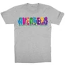 Sportszürke Bosszúállók - Avengers gyerek rövid ujjú póló - Neon Text