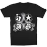 Fekete Bosszúállók - Avengers gyerek rövid ujjú póló - Splatter Logo
