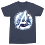 Kép 5/7 - Sötétkék Bosszúállók - Avengers férfi rövid ujjú póló