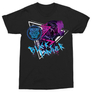 Kép 5/12 - Fekete Fekete Párduc férfi rövid ujjú póló - Neon Panther Badge