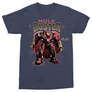 Sötétkék Bosszúállók férfi rövid ujjú póló - Hulk Buster