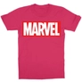 Kép 6/15 - Pink Marvel logó gyerek rövid ujjú póló