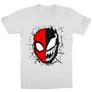 Fehér Pókember gyerek rövid ujjú póló - Spider-Man vs Venom