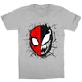 Sportszürke Pókember gyerek rövid ujjú póló - Spider-Man vs Venom