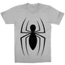 Sportszürke Pókember gyerek rövid ujjú póló - Spider Logo