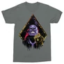 Sötétszürke Marvel Thanos férfi rövid ujjú póló - Thanos Univerzum