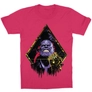 Kép 6/13 - Pink Marvel Thanos gyerek rövid ujjú póló