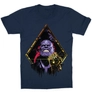 Kép 8/13 - Sötétkék Marvel Thanos gyerek rövid ujjú póló