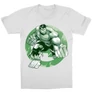 Fehér Bosszúállók gyerek rövid ujjú póló - Hulk Avengers Logo