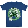 Királykék Bosszúállók gyerek rövid ujjú póló - Hulk Avengers Logo