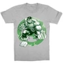Sportszürke Bosszúállók gyerek rövid ujjú póló - Hulk Avengers Logo