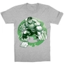 Kép 7/7 - Sportszürke Bosszúállók gyerek rövid ujjú póló - Hulk Avengers Logo