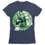 Sötétkék Bosszúállók női rövid ujjú póló - Hulk Avengers Logo