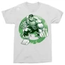 Fehér Bosszúállók férfi rövid ujjú póló - Hulk Avengers Logo