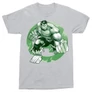 Sportszürke Bosszúállók férfi rövid ujjú póló - Hulk Avengers Logo
