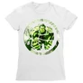Fehér Bosszúállók női rövid ujjú póló - Hulk Comics Logo