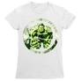 Kép 3/6 - Fehér Bosszúállók női rövid ujjú póló - Hulk Comics Logo