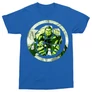 Királykék Bosszúállók férfi rövid ujjú póló - Hulk Comics Logo