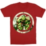 Kép 5/7 - Piros Bosszúállók gyerek rövid ujjú póló - Hulk Comics Logo