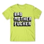 Almazöld Ponyvaregény férfi rövid ujjú póló - Bad Mother Fucker