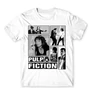 Fehér Ponyvaregény férfi rövid ujjú póló - Pulp Fiction