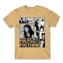 Homok Ponyvaregény férfi rövid ujjú póló - Pulp Fiction